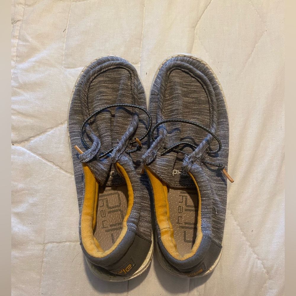 Hey Dude Boys Gray Shoes
